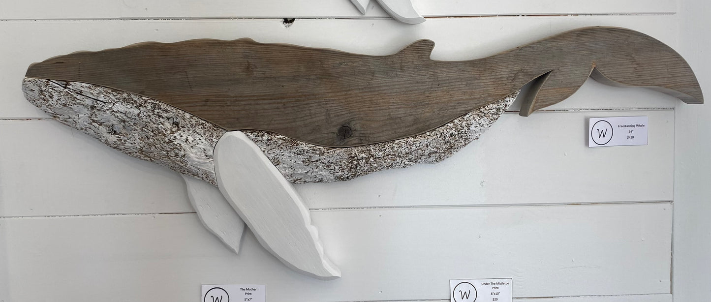 Freestanding Whale