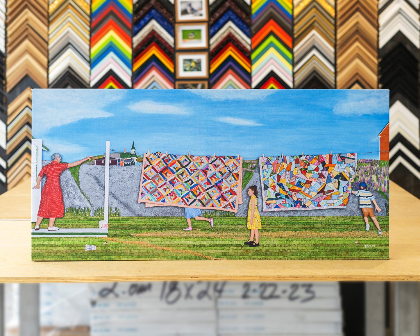 Big Trouble - Canvas