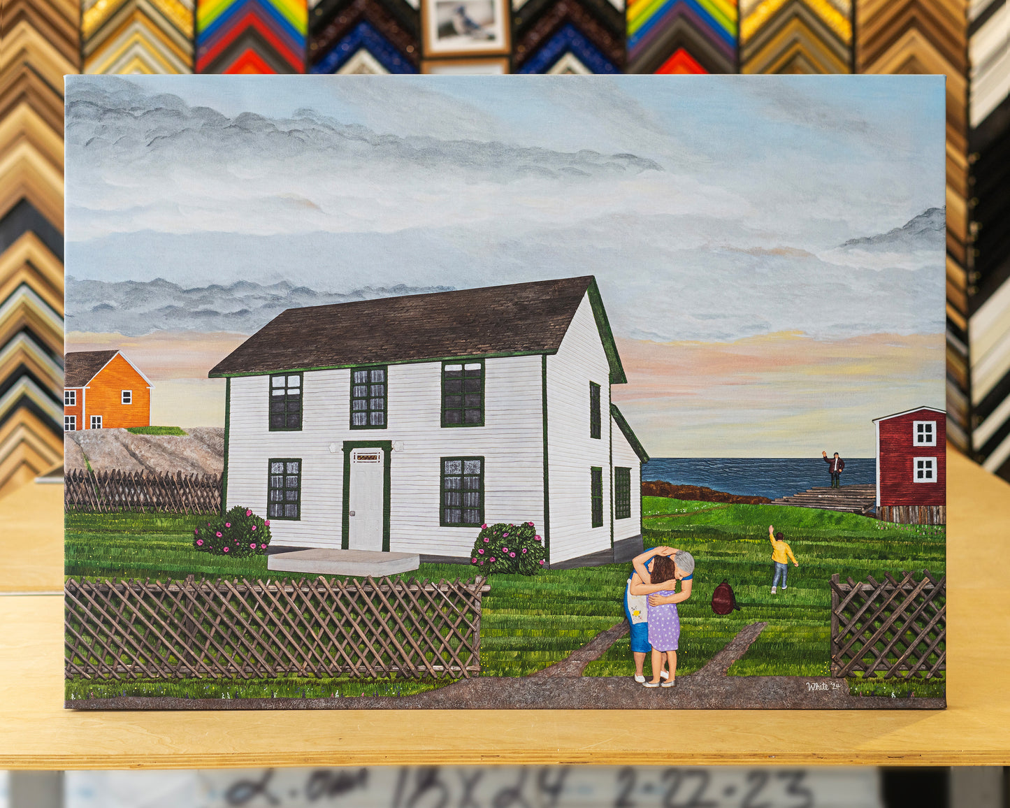 Evening Embrace - Canvas