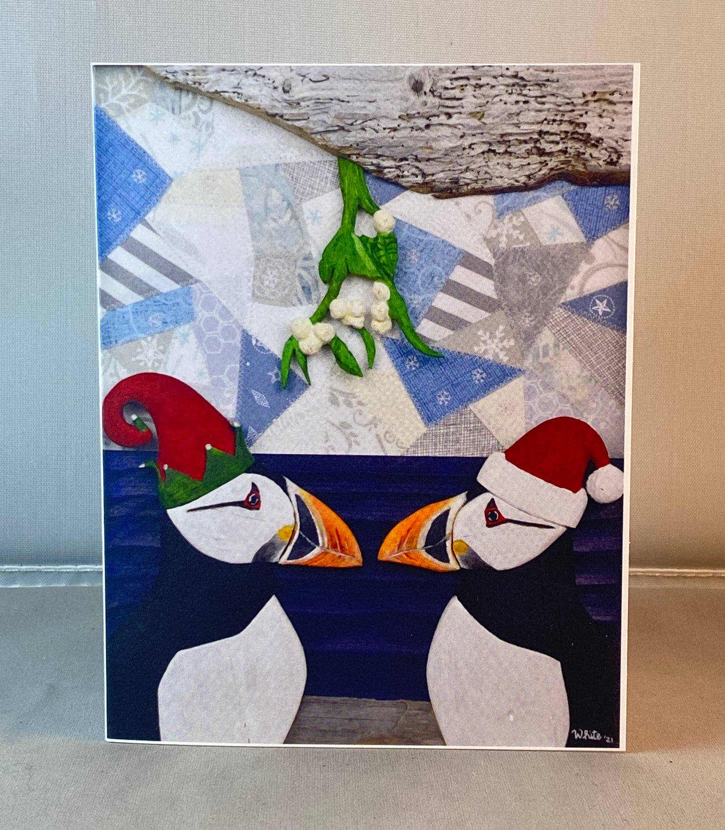 Under The Mistletoe Card