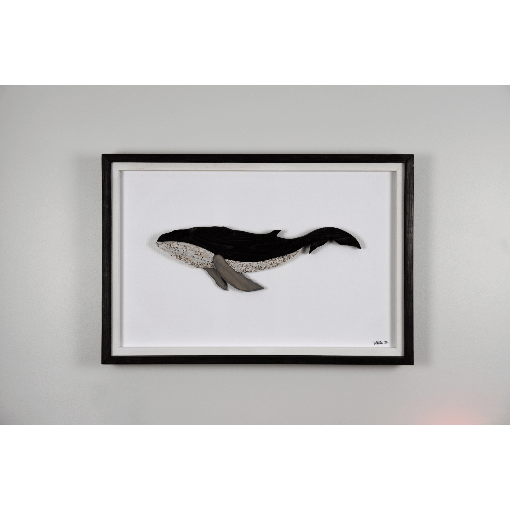 The Humpback showcases a humpback whale made from reclaimed wood and driftwood.