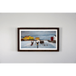 Experience the joy of winter in rural Newfoundland with "Still Got It" print. This reproduction features people playing hockey outside.